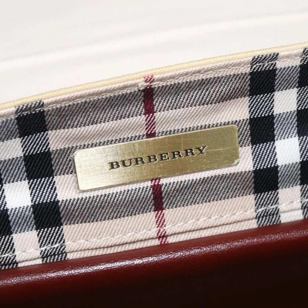 BURBERRY Shoulder Bag Canvas Beige Auth - Picture 10 of 16